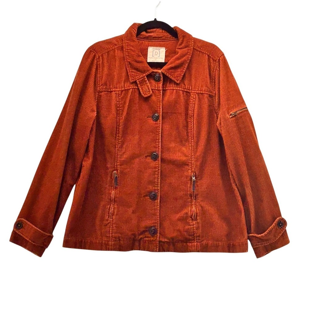Relativity Corduroy Jacket Orange XL‎